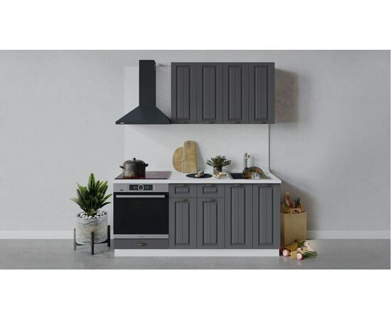 Кухонный гарнитур «Лина» длиной 180 см со шкафом НБ | Интернет магазин мебели и декора LifeDekor