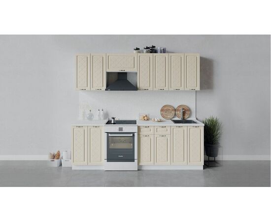 Кухонный гарнитур «Бьянка» длиной 240 см | Интернет магазин мебели и декора LifeDekor