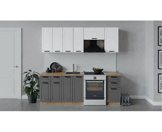 Кухонный гарнитур «Лорас» длиной 220 см | Интернет магазин мебели и декора LifeDekor