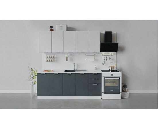 Кухонный гарнитур «Гранита» длиной 200 см | Интернет магазин мебели и декора LifeDekor