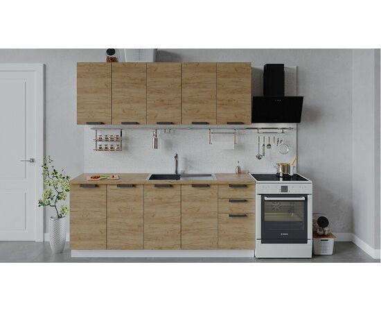 Кухонный гарнитур «Детройт» длиной 200 см | Интернет магазин мебели и декора LifeDekor