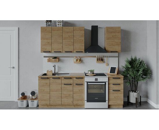 Кухонный гарнитур «Детройт» длиной 160 см | Интернет магазин мебели и декора LifeDekor