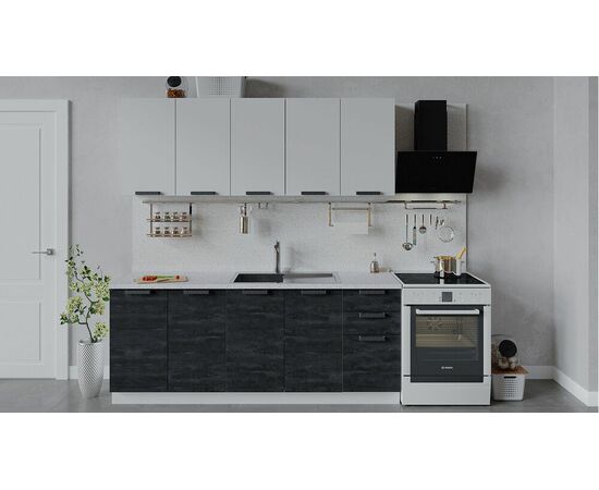 Кухонный гарнитур «Детройт» длиной 200 см | Интернет магазин мебели и декора LifeDekor