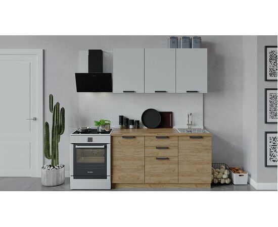 Кухонный гарнитур «Детройт» длиной 150 см | Интернет магазин мебели и декора LifeDekor