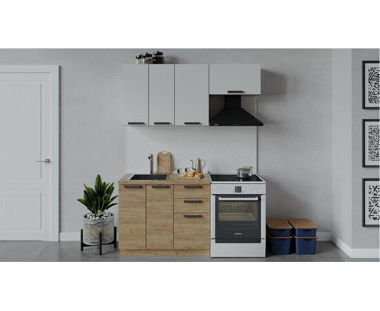 Кухонный гарнитур «Детройт» длиной 160 см | Интернет магазин мебели и декора LifeDekor