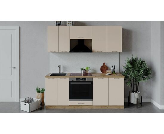 Кухонный гарнитур «Весна» длиной 200 см со шкафом НБ | Интернет магазин мебели и декора LifeDekor