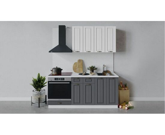 Кухонный гарнитур «Лина» длиной 180 см со шкафом НБ | Интернет магазин мебели и декора LifeDekor