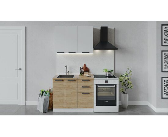 Кухонный гарнитур «Детройт» длиной 100 см | Интернет магазин мебели и декора LifeDekor