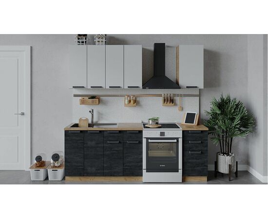 Кухонный гарнитур «Детройт» длиной 160 см | Интернет магазин мебели и декора LifeDekor