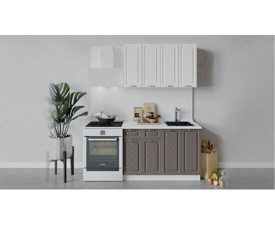 Кухонный гарнитур «Бьянка» длиной 120 см | Интернет магазин мебели и декора LifeDekor