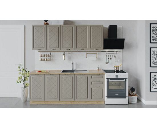 Кухонный гарнитур «Бьянка» длиной 200 см | Интернет магазин мебели и декора LifeDekor