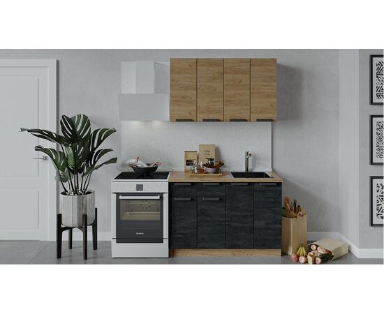 Кухонный гарнитур «Детройт» длиной 120 см | Интернет магазин мебели и декора LifeDekor