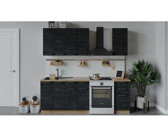 Кухонный гарнитур «Детройт» длиной 160 см | Интернет магазин мебели и декора LifeDekor