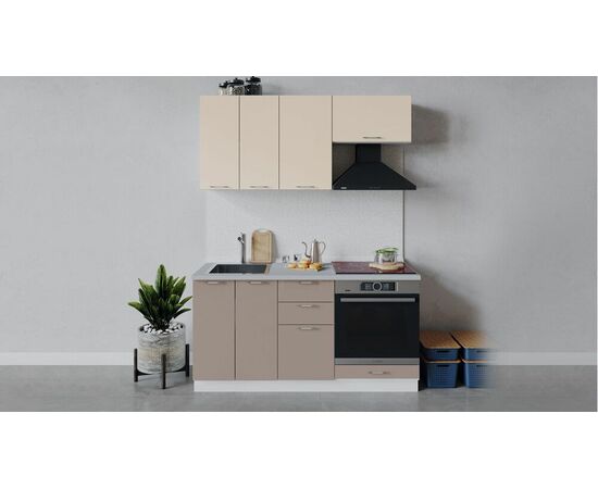 Кухонный гарнитур «Весна» длиной 160 см со шкафом НБ | Интернет магазин мебели и декора LifeDekor