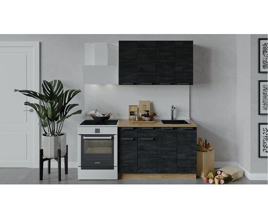 Кухонный гарнитур «Детройт» длиной 120 см | Интернет магазин мебели и декора LifeDekor