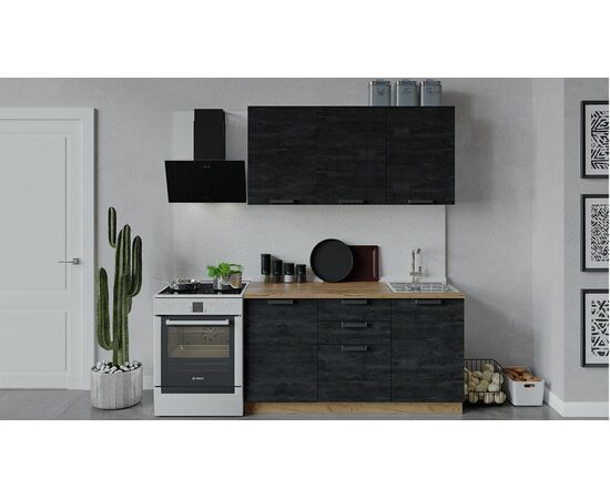 Кухонный гарнитур «Детройт» длиной 150 см | Интернет магазин мебели и декора LifeDekor