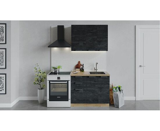 Кухонный гарнитур «Детройт» длиной 100 см | Интернет магазин мебели и декора LifeDekor