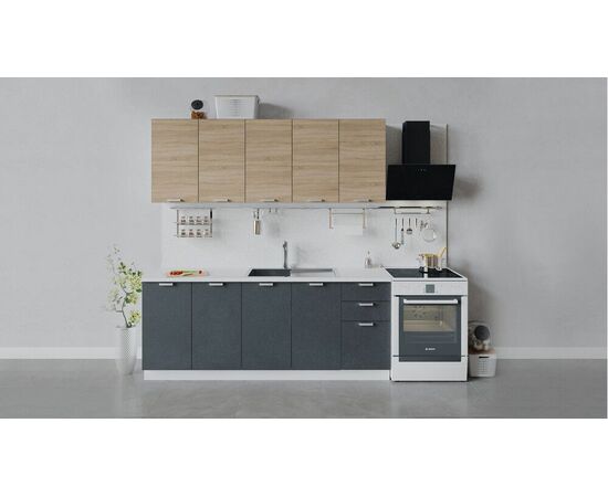 Кухонный гарнитур «Гранита» длиной 200 см | Интернет магазин мебели и декора LifeDekor