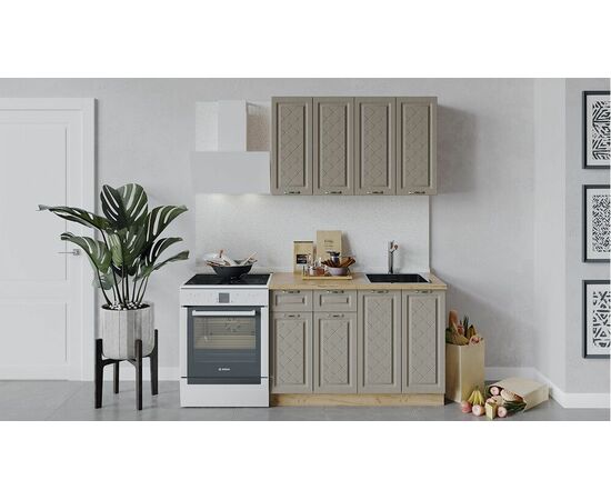 Кухонный гарнитур «Бьянка» длиной 120 см | Интернет магазин мебели и декора LifeDekor