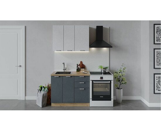 Кухонный гарнитур «Гранита» длиной 100 см | Интернет магазин мебели и декора LifeDekor