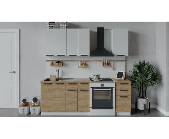 Кухонный гарнитур «Детройт» длиной 160 см | Интернет магазин мебели и декора LifeDekor