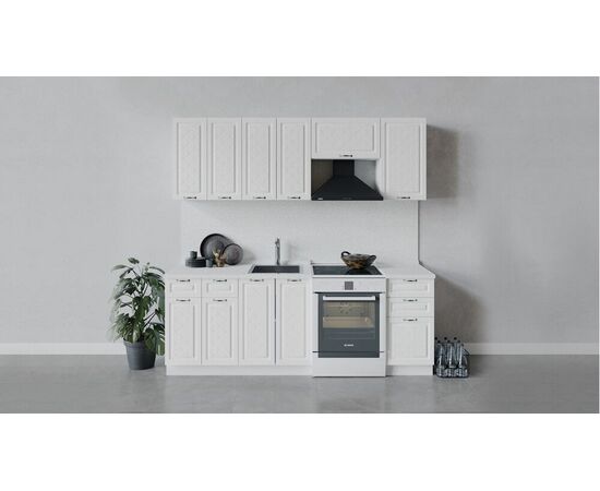 Кухонный гарнитур «Бьянка» длиной 220 см | Интернет магазин мебели и декора LifeDekor