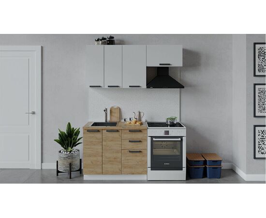 Кухонный гарнитур «Детройт» длиной 160 см | Интернет магазин мебели и декора LifeDekor