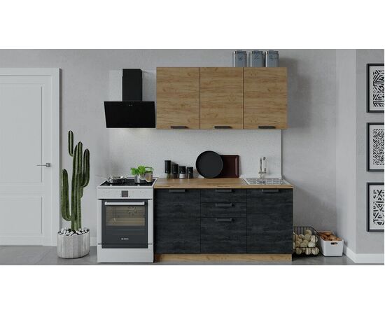 Кухонный гарнитур «Детройт» длиной 150 см | Интернет магазин мебели и декора LifeDekor