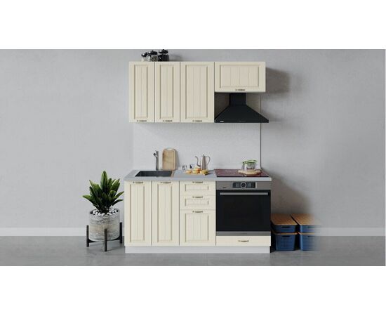 Кухонный гарнитур «Лина» длиной 160 см со шкафом НБ | Интернет магазин мебели и декора LifeDekor