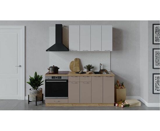 Кухонный гарнитур «Весна» длиной 180 см со шкафом НБ | Интернет магазин мебели и декора LifeDekor