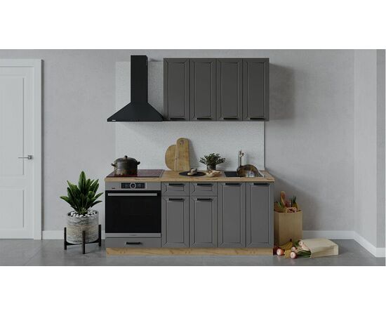 Кухонный гарнитур «Лорас» длиной 180 см со шкафом НБ | Интернет магазин мебели и декора LifeDekor