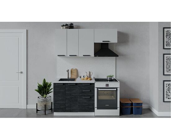 Кухонный гарнитур «Детройт» длиной 160 см | Интернет магазин мебели и декора LifeDekor