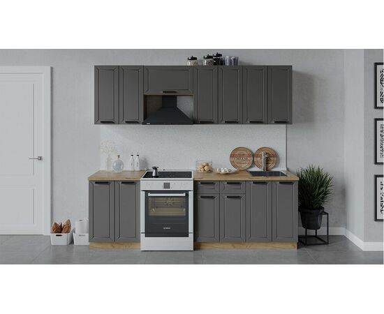 Кухонный гарнитур «Лорас» длиной 240 см | Интернет магазин мебели и декора LifeDekor