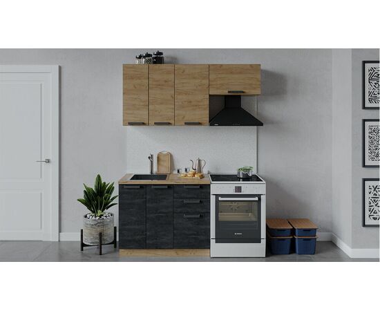 Кухонный гарнитур «Детройт» длиной 160 см | Интернет магазин мебели и декора LifeDekor