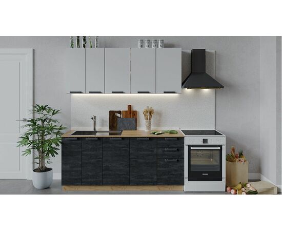 Кухонный гарнитур «Детройт» длиной 180 см | Интернет магазин мебели и декора LifeDekor