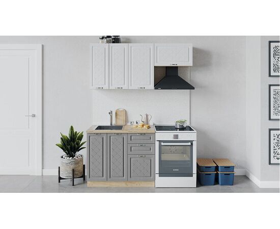 Кухонный гарнитур «Бьянка» длиной 160 см | Интернет магазин мебели и декора LifeDekor