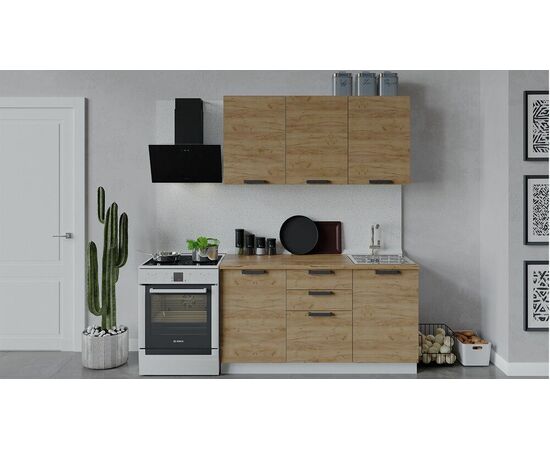 Кухонный гарнитур «Детройт» длиной 150 см | Интернет магазин мебели и декора LifeDekor