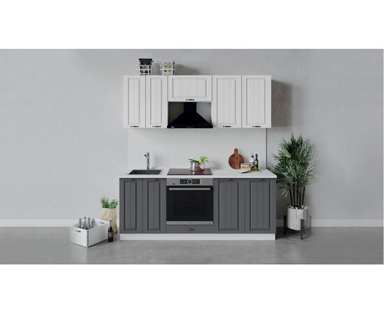Кухонный гарнитур «Лина» длиной 200 см со шкафом НБ | Интернет магазин мебели и декора LifeDekor