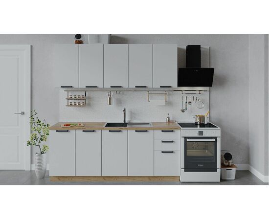 Кухонный гарнитур «Детройт» длиной 200 см | Интернет магазин мебели и декора LifeDekor