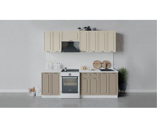 Кухонный гарнитур «Бьянка» длиной 240 см | Интернет магазин мебели и декора LifeDekor