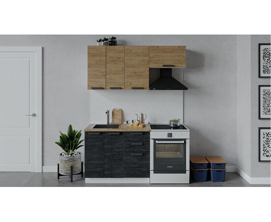 Кухонный гарнитур «Детройт» длиной 160 см | Интернет магазин мебели и декора LifeDekor