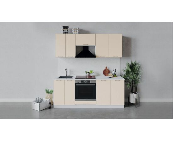 Кухонный гарнитур «Весна» длиной 200 см со шкафом НБ | Интернет магазин мебели и декора LifeDekor