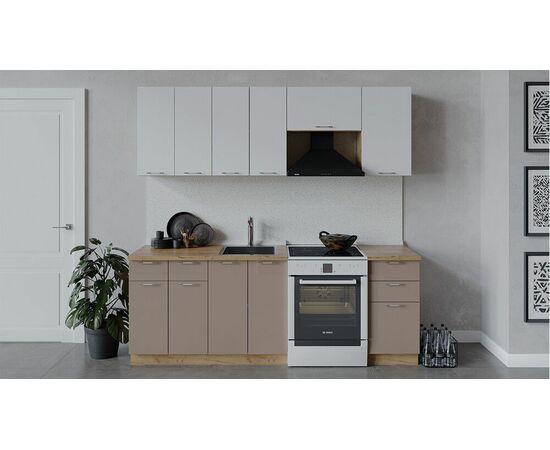 Кухонный гарнитур «Весна» длиной 220 см | Интернет магазин мебели и декора LifeDekor