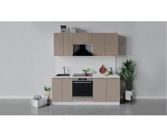 Кухонный гарнитур «Весна» длиной 200 см со шкафом НБ | Интернет магазин мебели и декора LifeDekor