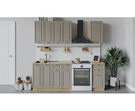 Кухонный гарнитур «Бьянка» длиной 160 см | Интернет магазин мебели и декора LifeDekor