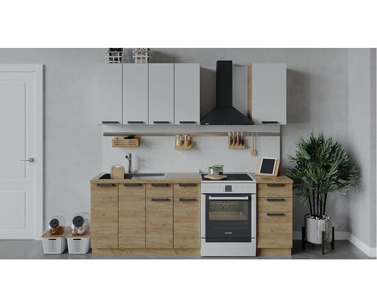 Кухонный гарнитур «Детройт» длиной 160 см | Интернет магазин мебели и декора LifeDekor