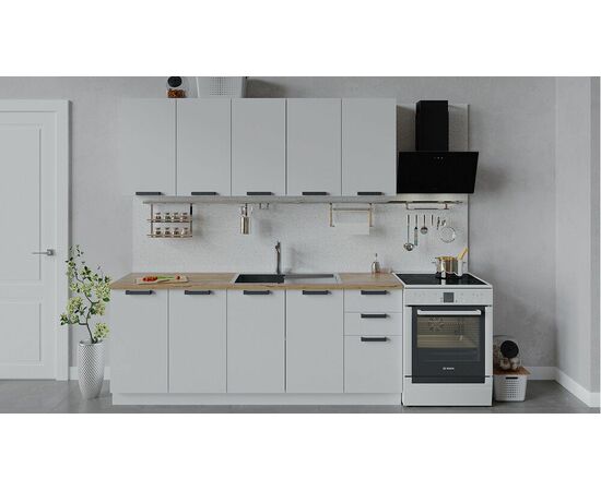 Кухонный гарнитур «Детройт» длиной 200 см | Интернет магазин мебели и декора LifeDekor