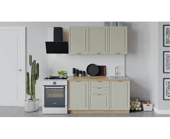 Кухонный гарнитур «Бьянка» длиной 150 см | Интернет магазин мебели и декора LifeDekor