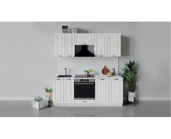 Кухонный гарнитур «Лина» длиной 200 см со шкафом НБ | Интернет магазин мебели и декора LifeDekor