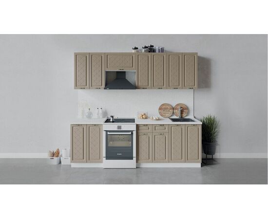 Кухонный гарнитур «Бьянка» длиной 240 см | Интернет магазин мебели и декора LifeDekor